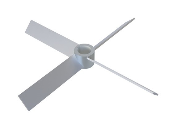 XCK four-blade inclined vortex impeller