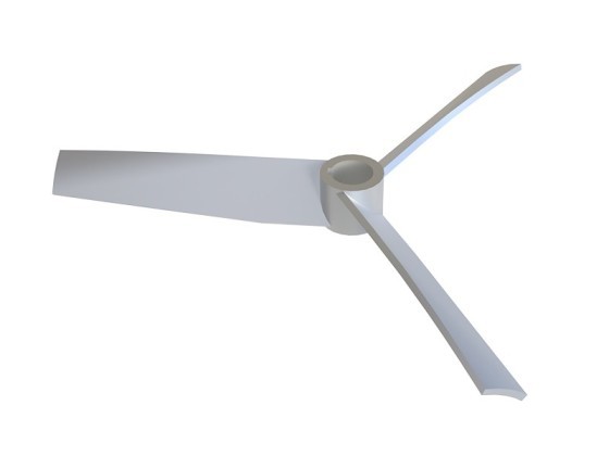 ZCX three-blade propeller