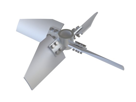 ZSX four-narrow-blade propeller stirrer