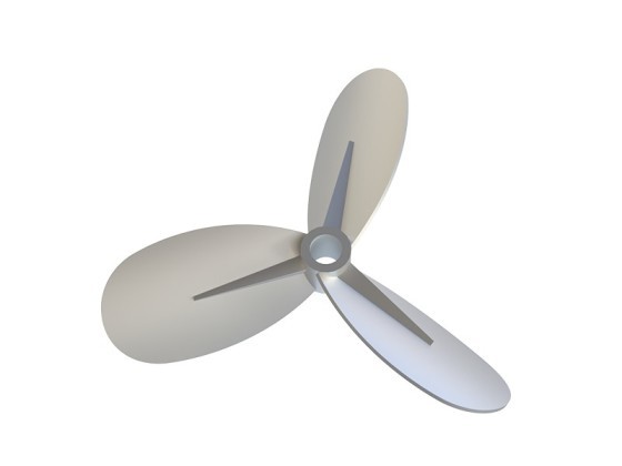 TXL/TWR three-blade propeller mixer